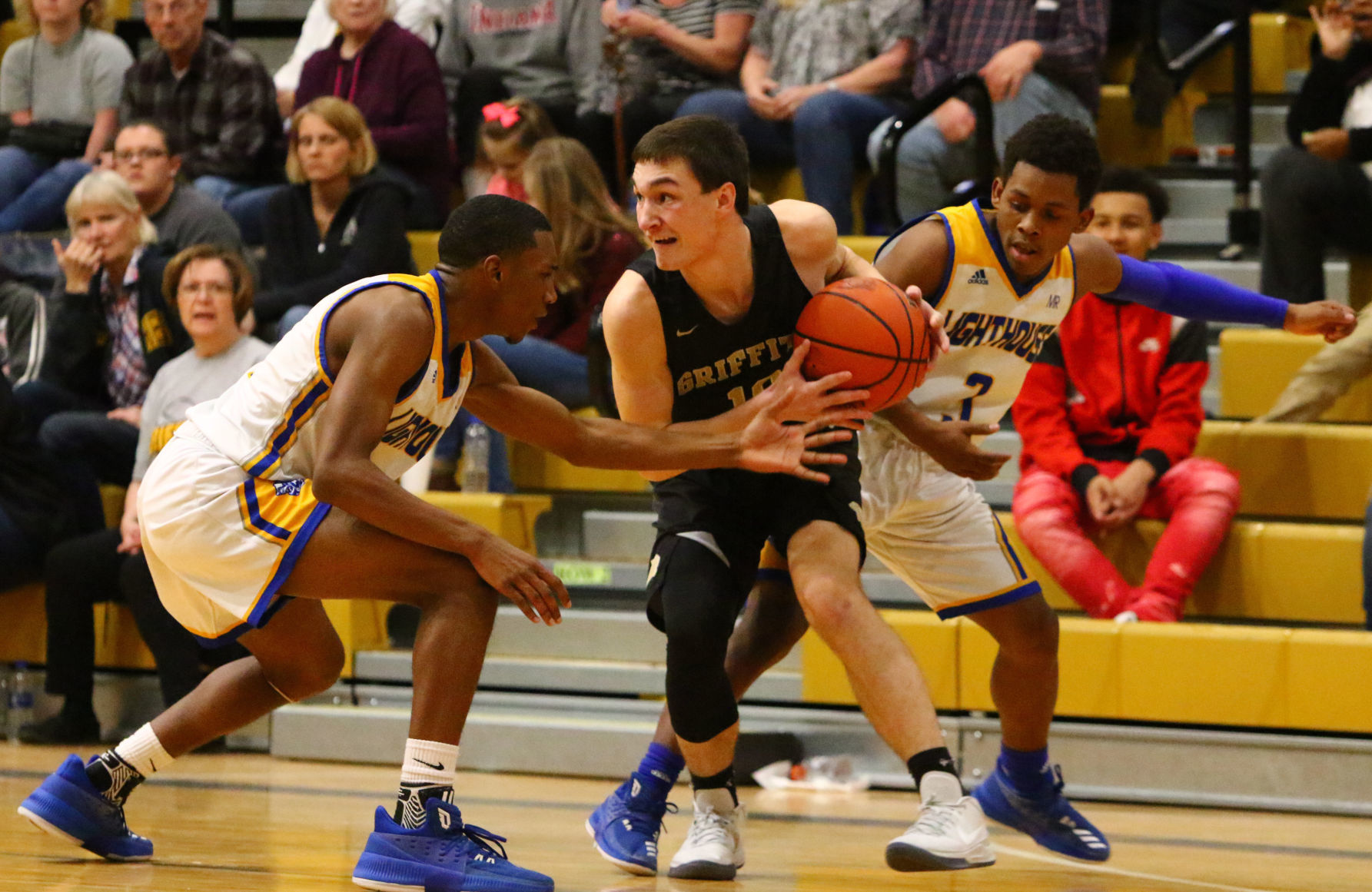 Gallery: Griffith vs. Lighthouse boys basketball